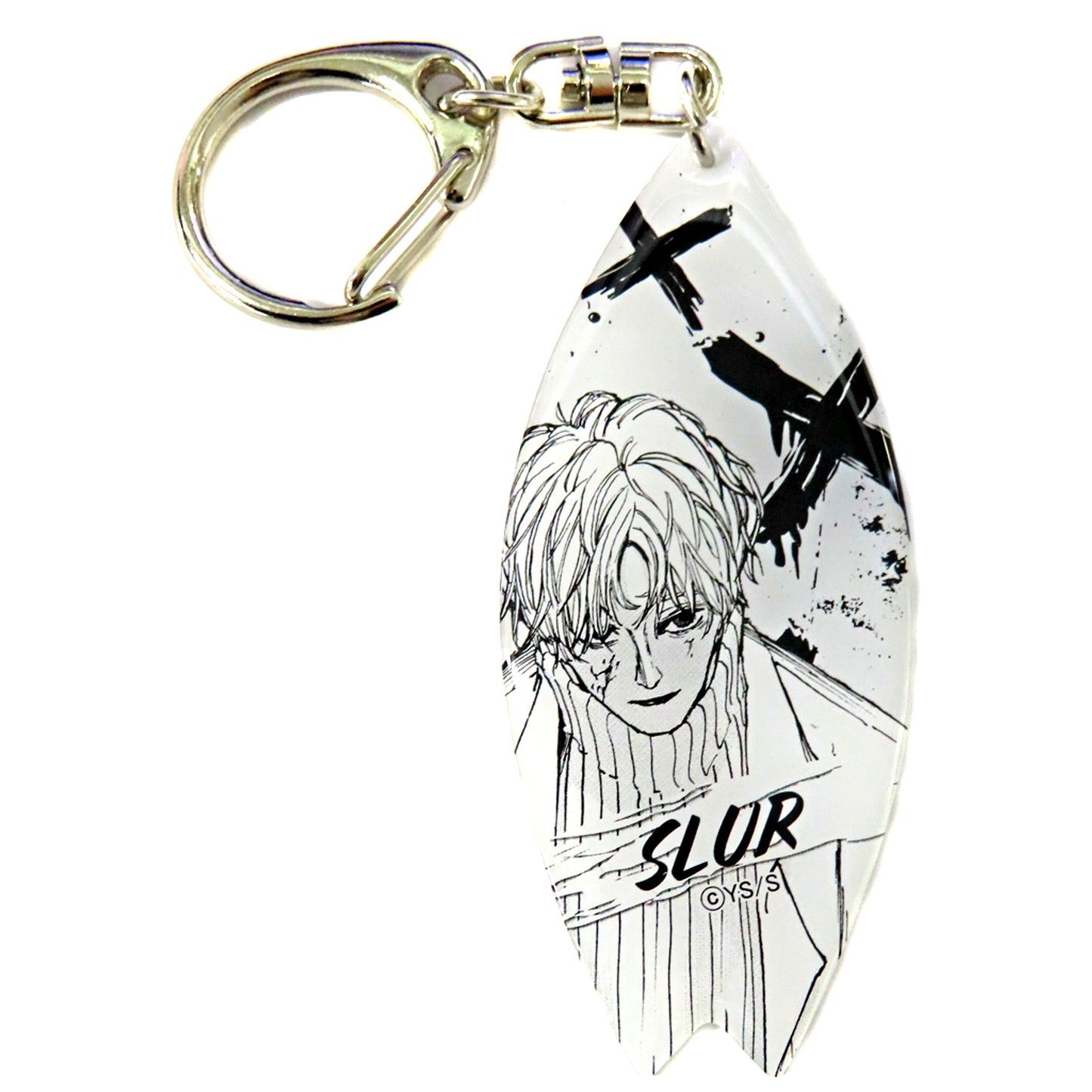 Slur SAKAMOTO DAYS Surfboard Style Acrylic Keychain Jump Shop SUMMER JUMP COLLECTION 2023 [USED]