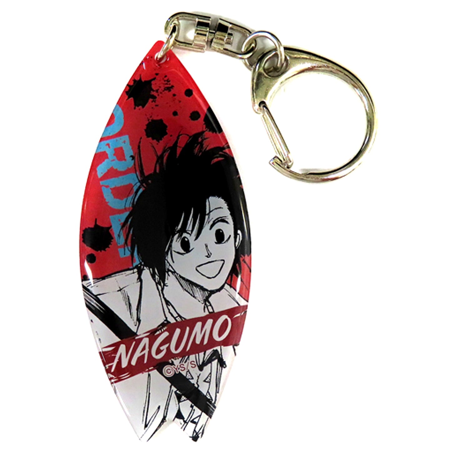 Nagumo SAKAMOTO DAYS Surfboard Style Acrylic Keychain Jump Shop SUMMER JUMP COLLECTION 2023 [USED]