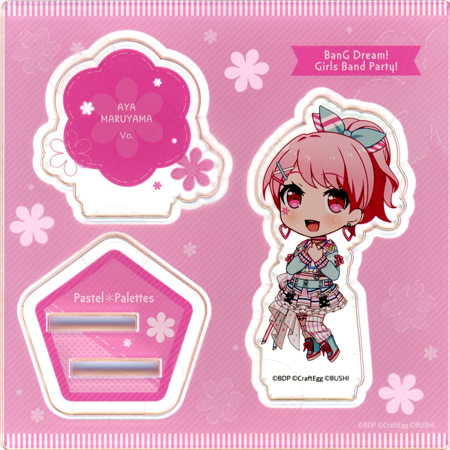 Aya Maruyama BanG Dream! Girls Band Party! Diorama Acrylic Stand [USED]