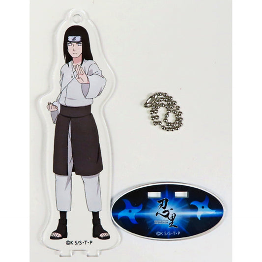 Neji Hyuga Acrylic Stand Shinobi-Zato Naruto Shippuden Nijigen no Mori Ltd [USED]