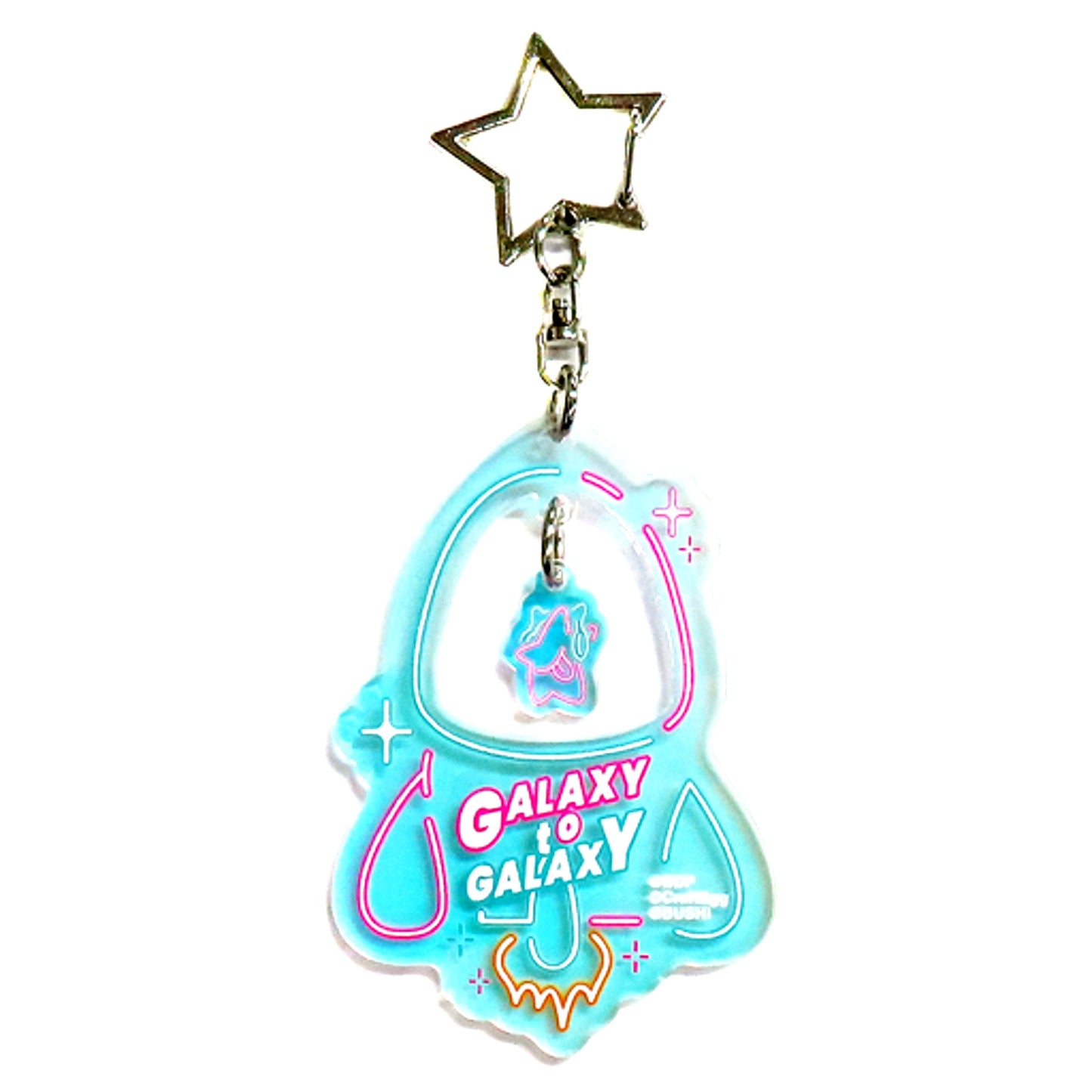 Logo BanG Dream! 11th LIVE DAY1: Poppin'Party x RAISE A SUILEN GALAXY to GALAXY Commemorative Keychain [USED]