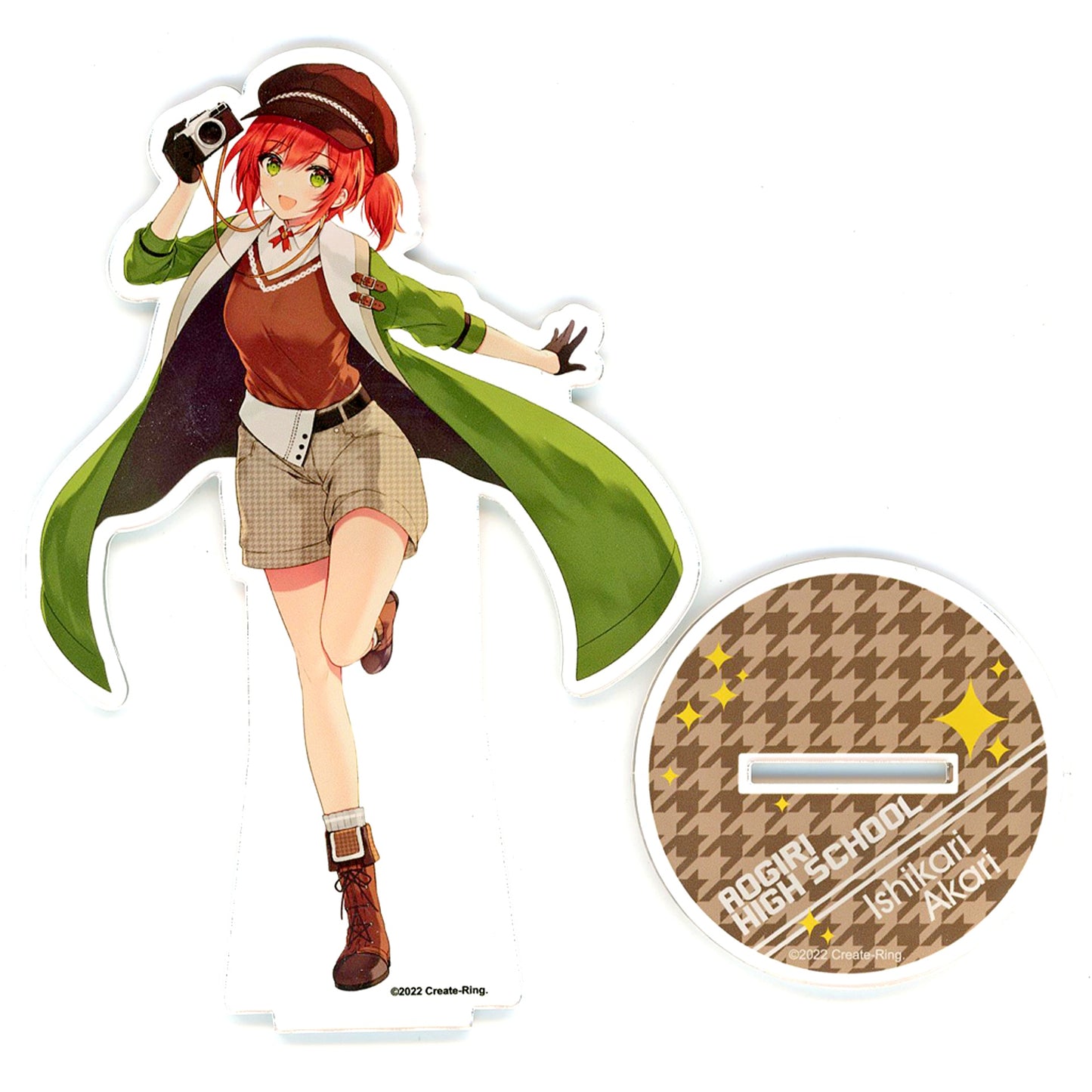 Ishikari Akari Aogiri High School Virtual YouTuber Acrylic Stand [USED]