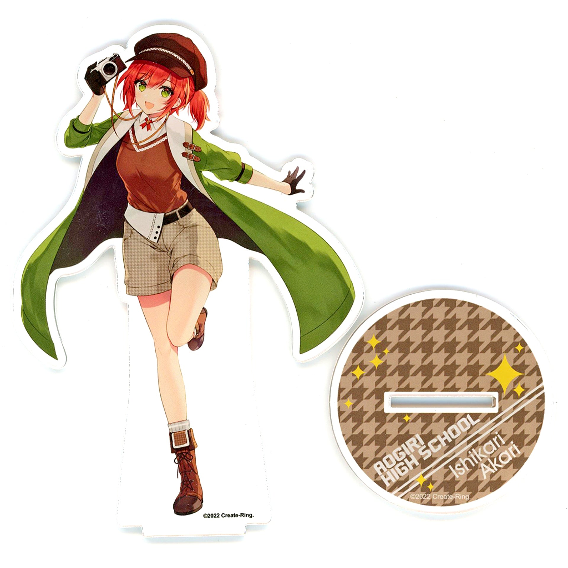 Ishikari Akari Aogiri High School Virtual YouTuber Acrylic Stand [USED]