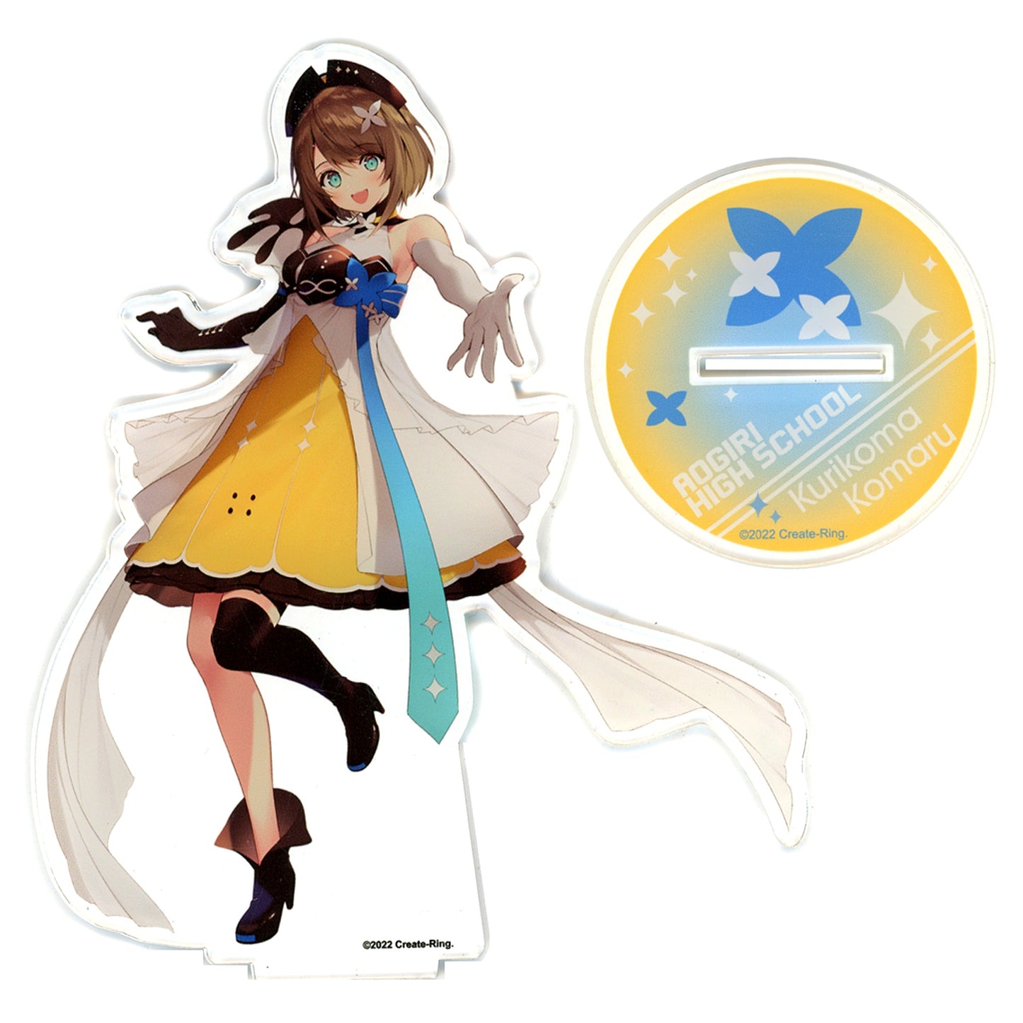 Kurikoma Komaru Aogiri High School Virtual YouTuber Acrylic Stand [USED]