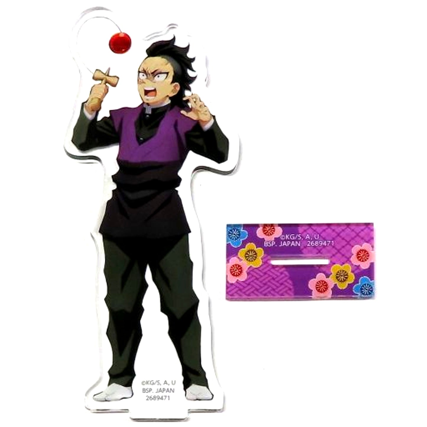 Genya Shinazugawa Acrylic Plate with Stand Chapter 5 in Namco Demon Slayer Namco Limited [USED]