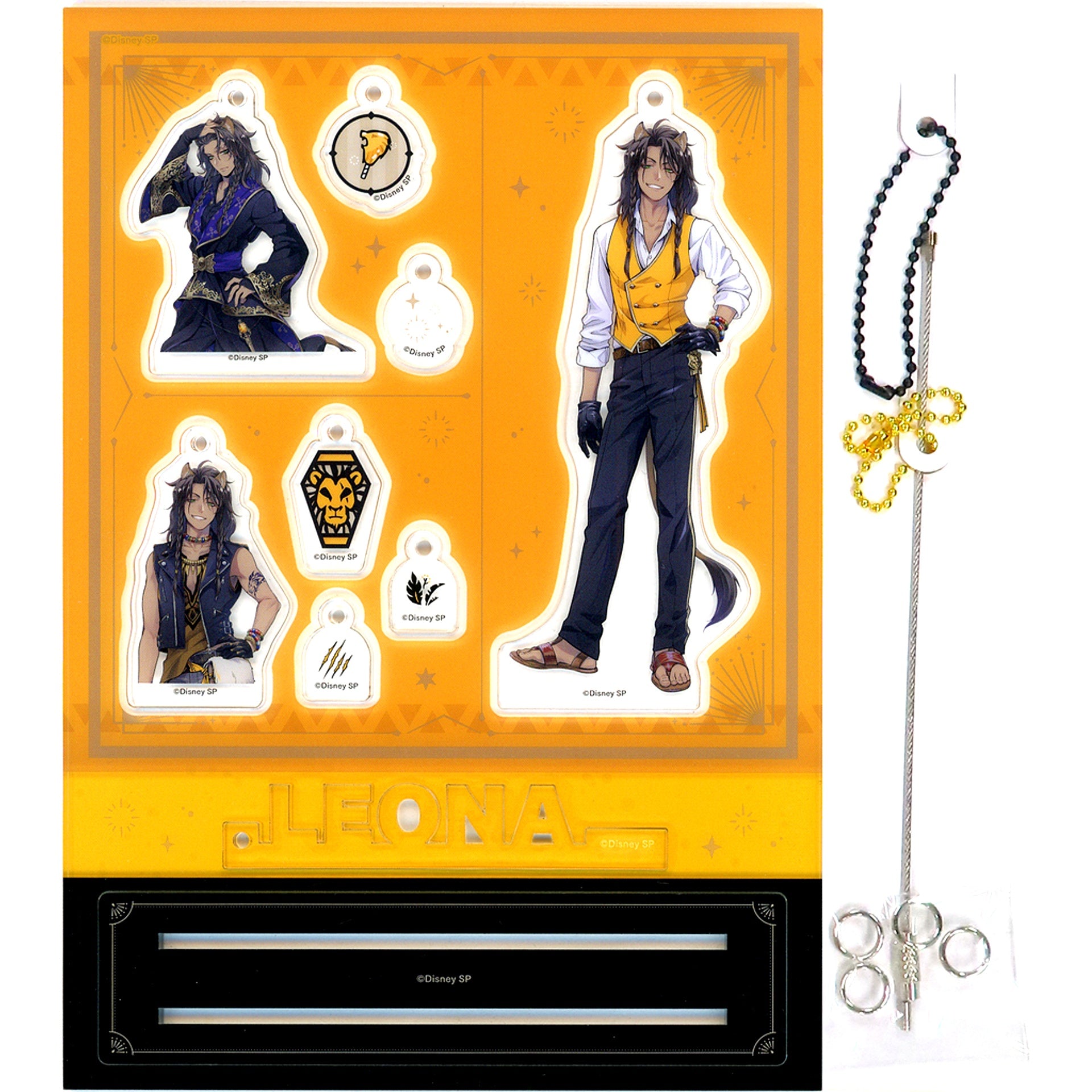 Leona Kingscholar Customized Acrylic Plate Disney Twisted-Wonderland [USED]