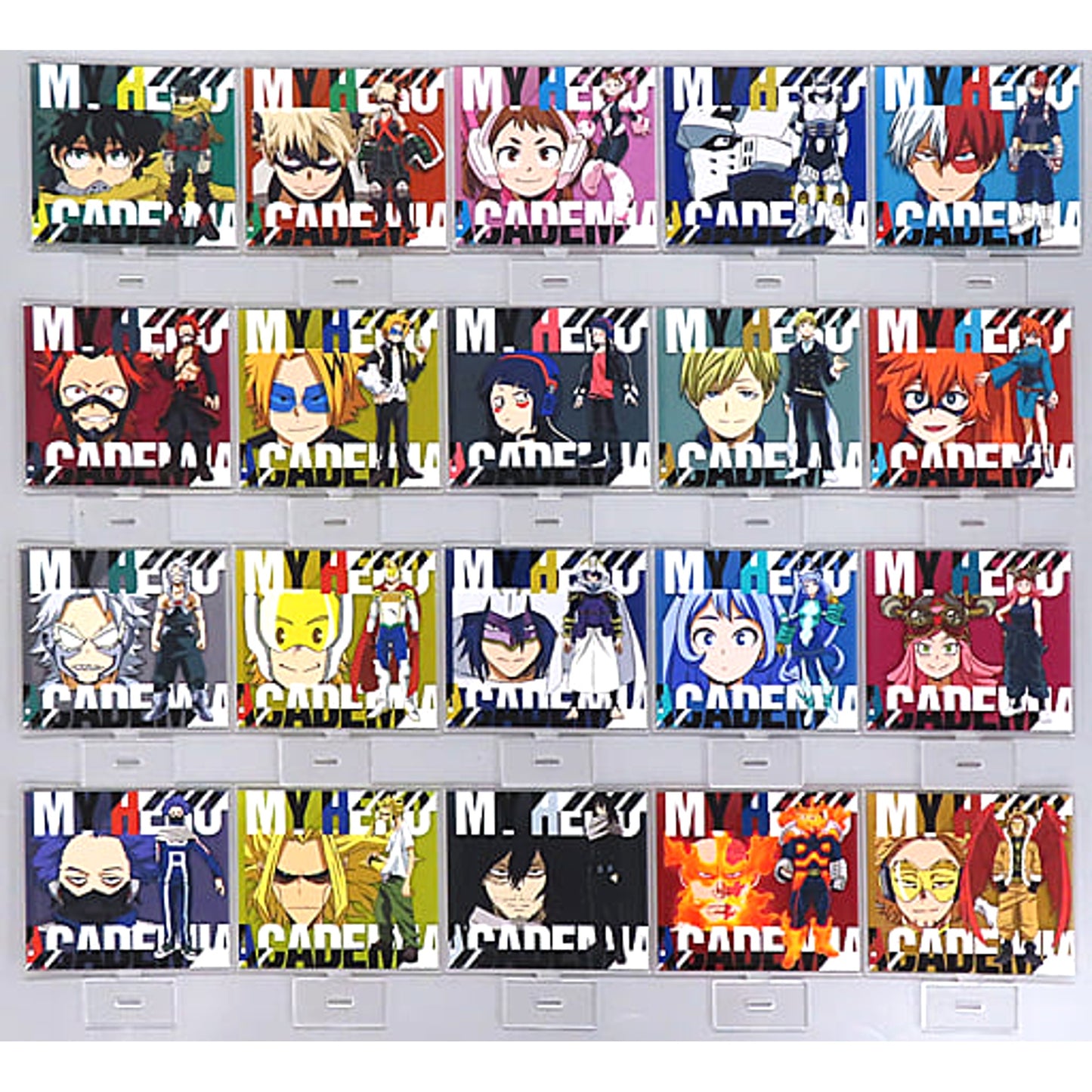 My Hero Academia Izuku Midoriya & Others Ichiban Kuji Next Generations!!2 Acrylic Stand Prize J All 20 Types Set Acrylic Stands [USED]
