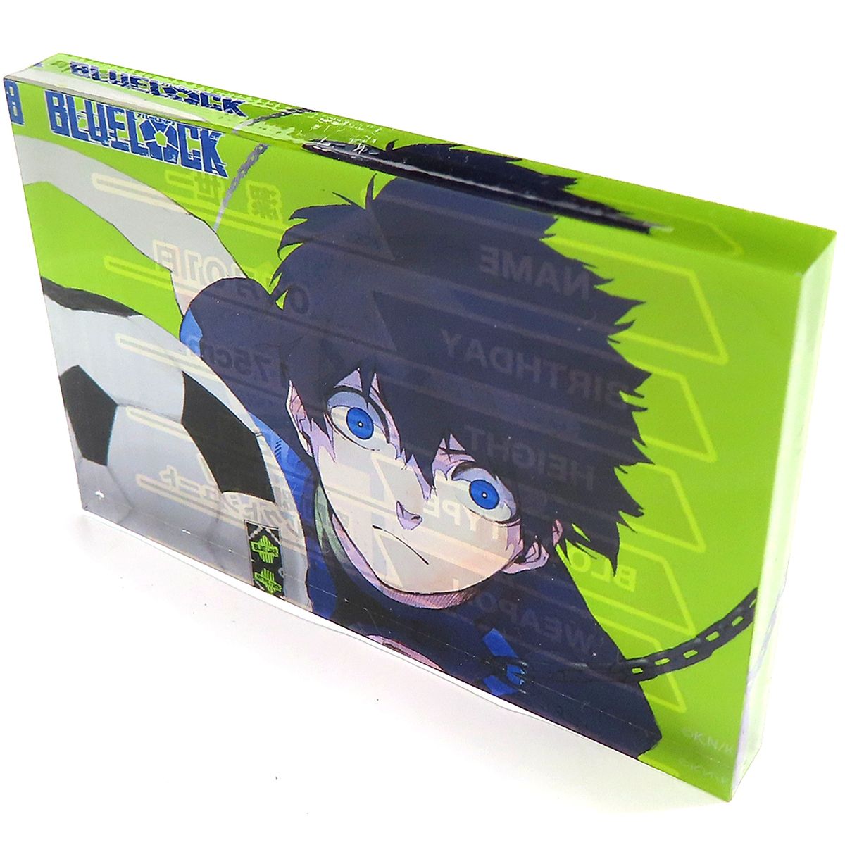 Yoichi Isagi Profile Acrylic Item Blue Lock [USED]