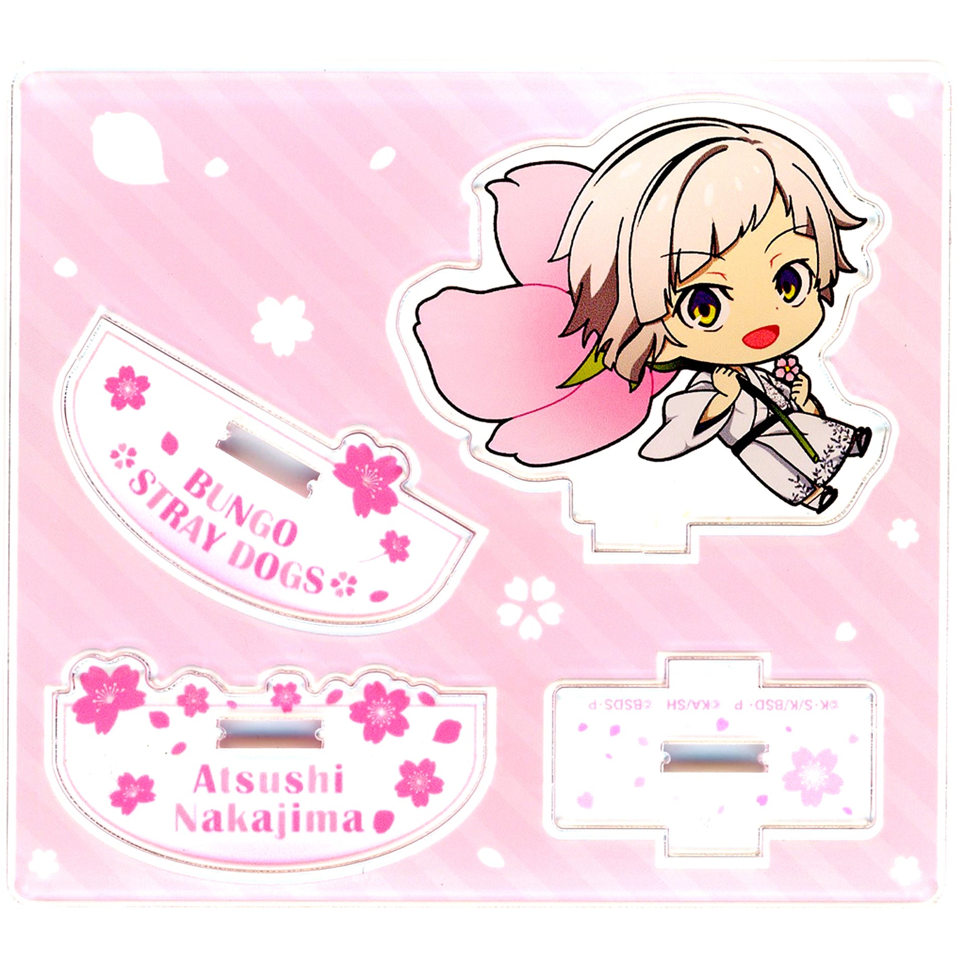 Atsushi Nakajima Trading Swaying Acrylic Stand Bungo Stray Dogs Exhibition Act 2 [USED]