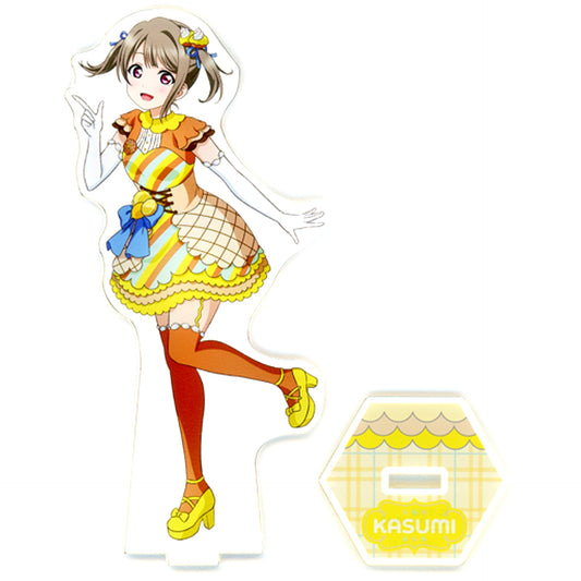 Kasumi Nakasu Love Live! Nijigasaki Big Acrylic Stand Lets Niji Parfait! GiGO Collab Cafe [USED]