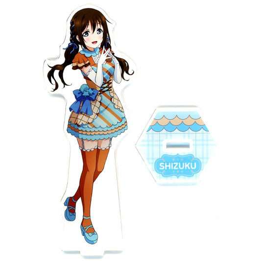 Shizuku Sakurazaka Love Live! Nijigasaki High School Idol Club Let's Niji Parfait! GiGO Collabo Cafe Big Acrylic Stand [USED]