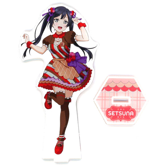 Setsuna Yuki Love Live! Nijigasaki High School Idol Club Let's Niji Parfait! GiGO Collabo Cafe Big Acrylic Stand [USED]