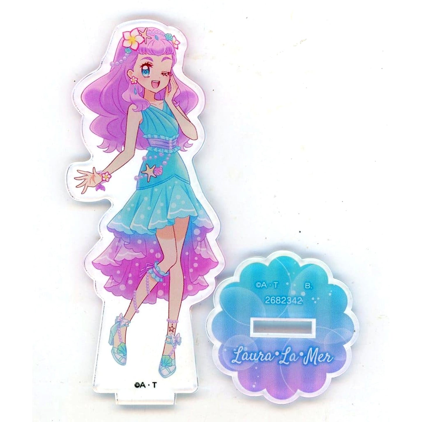 Laura La Mer Pretty Cure All Stars Dress-Up Series Acrylic Stand [USED]