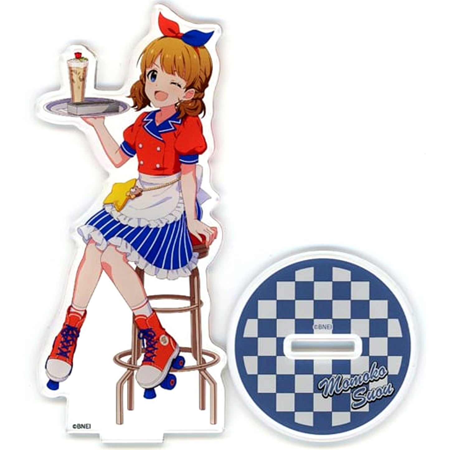 Momoko Suou The Idolmaster Million Live! Theater Days Acrylic Stand MILLION DINER Ver. [USED]