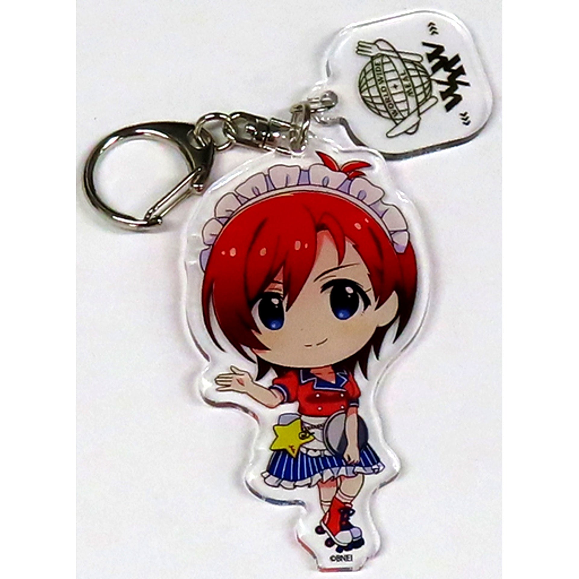 Julia The Idolm@ster Million Live! Theater Days Acrylic Keychain MILLION DINER Ver. STELLAMAP CAFE [USED]