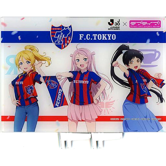 Group FC Tokyo Collabo Acrylic Panel J.League 2023 x Love Live! Series Venue Limited [USED]