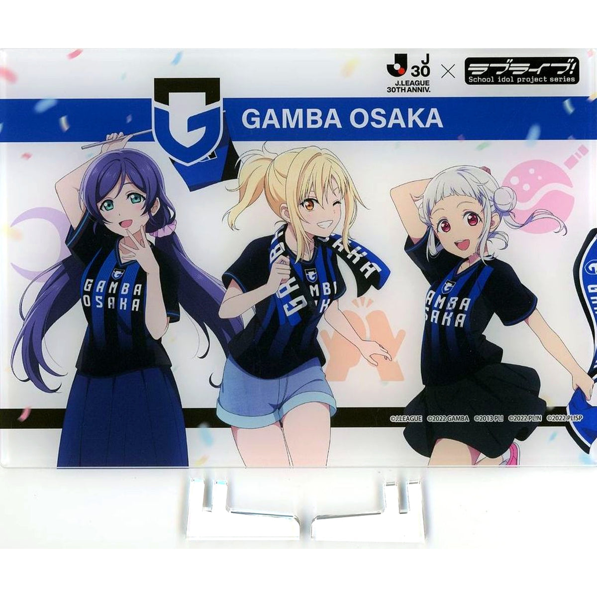Group Gamba Osaka Collab Acrylic Panel J.League 2023 x Love Live! Series Venue Limited [USED]