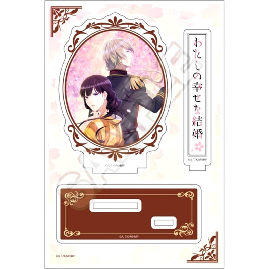Kiyoka Kudo & Miyo Saimori Spring My Happy Marriage Acrylic Stand Jr. [USED]