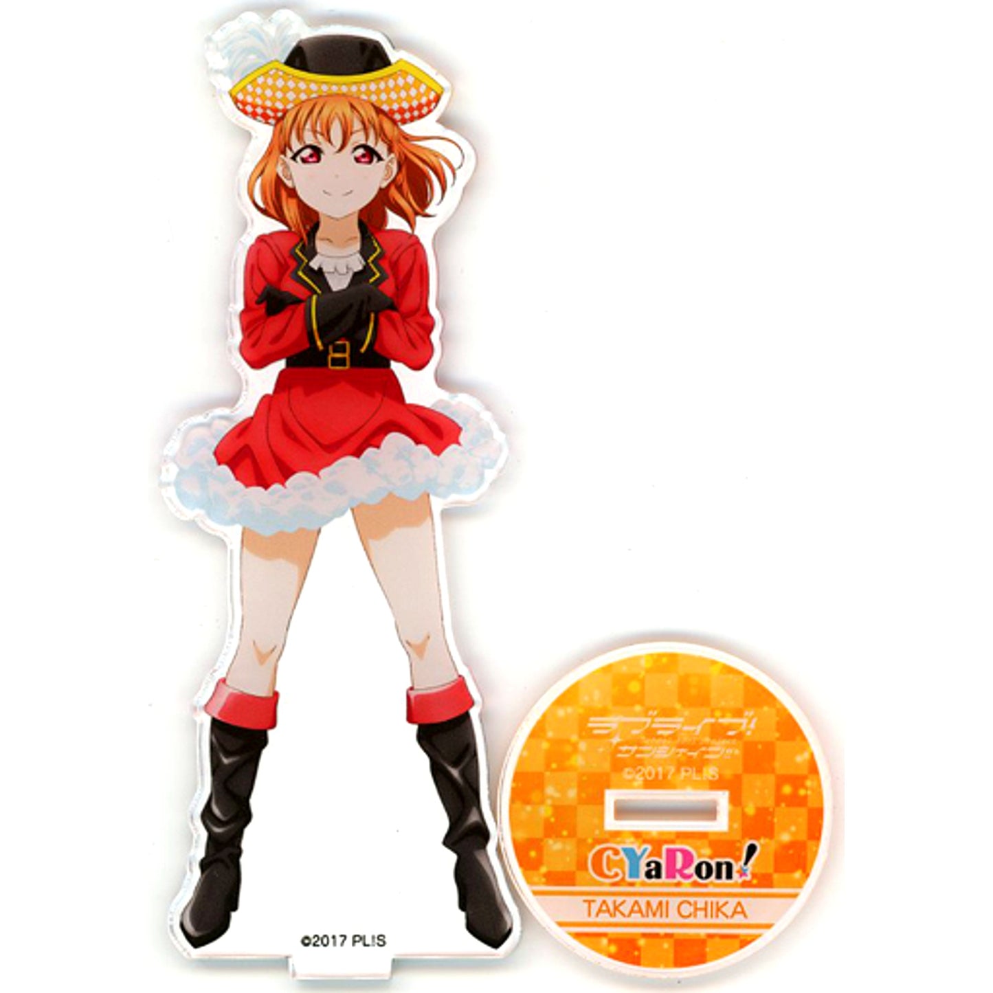 Chika Takami CYaRon! Ver. Acrylic Stand Love Live! Sunshine!! [USED]