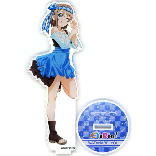 You Watanabe CYaRon! Ver. Acrylic Stand Love Live! Sunshine!! [USED]
