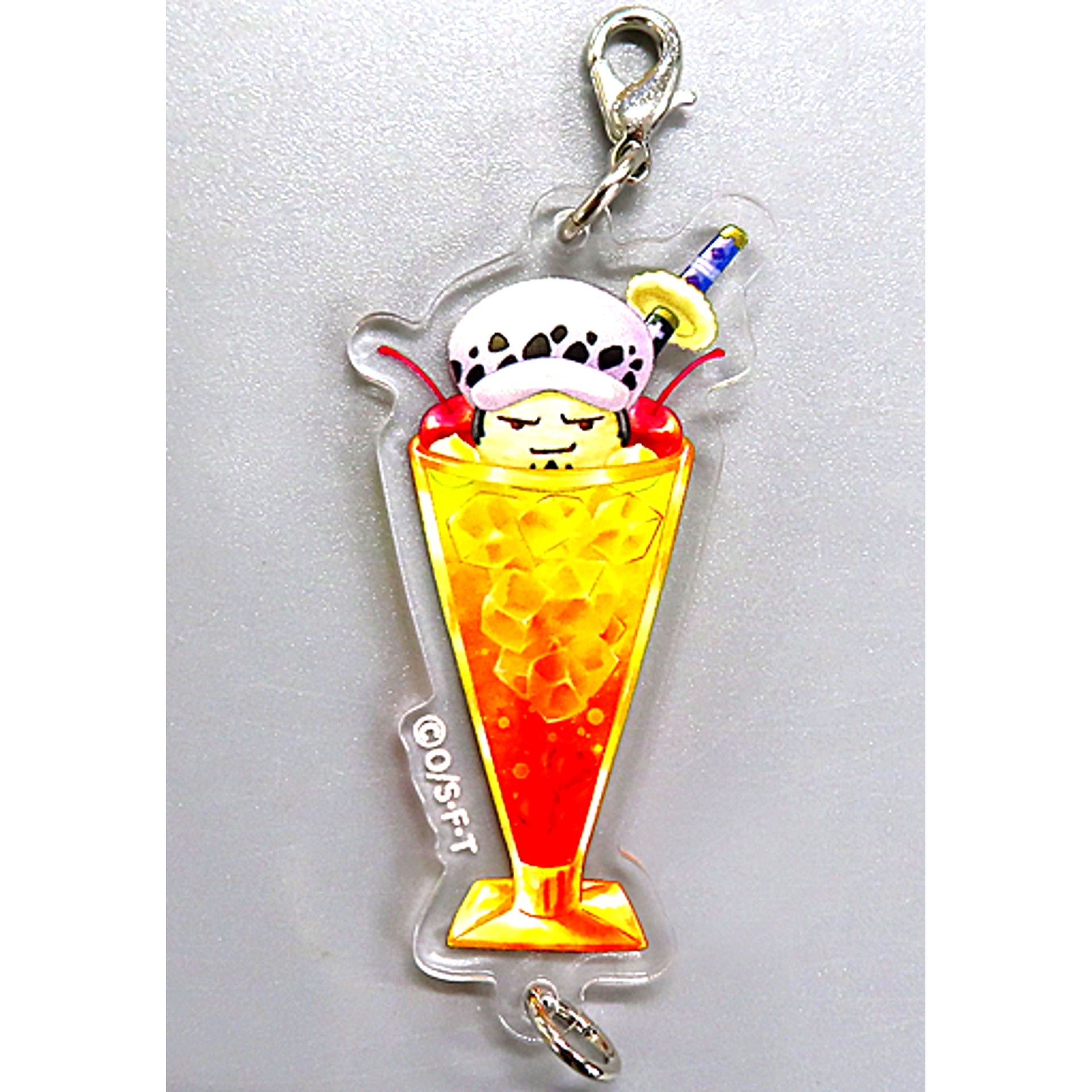Trafalgar Law One Piece Hane a break! Series Cream Soda Connectable Acrylic Charm [USED]