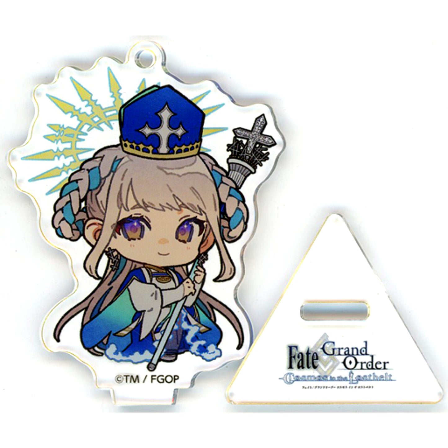 Ruler Johanna SD Mini Acrylic Mascot Fate/Grand Order AnimeJapan 2023 ANIPLEX+ Mail Order Goods [USED]