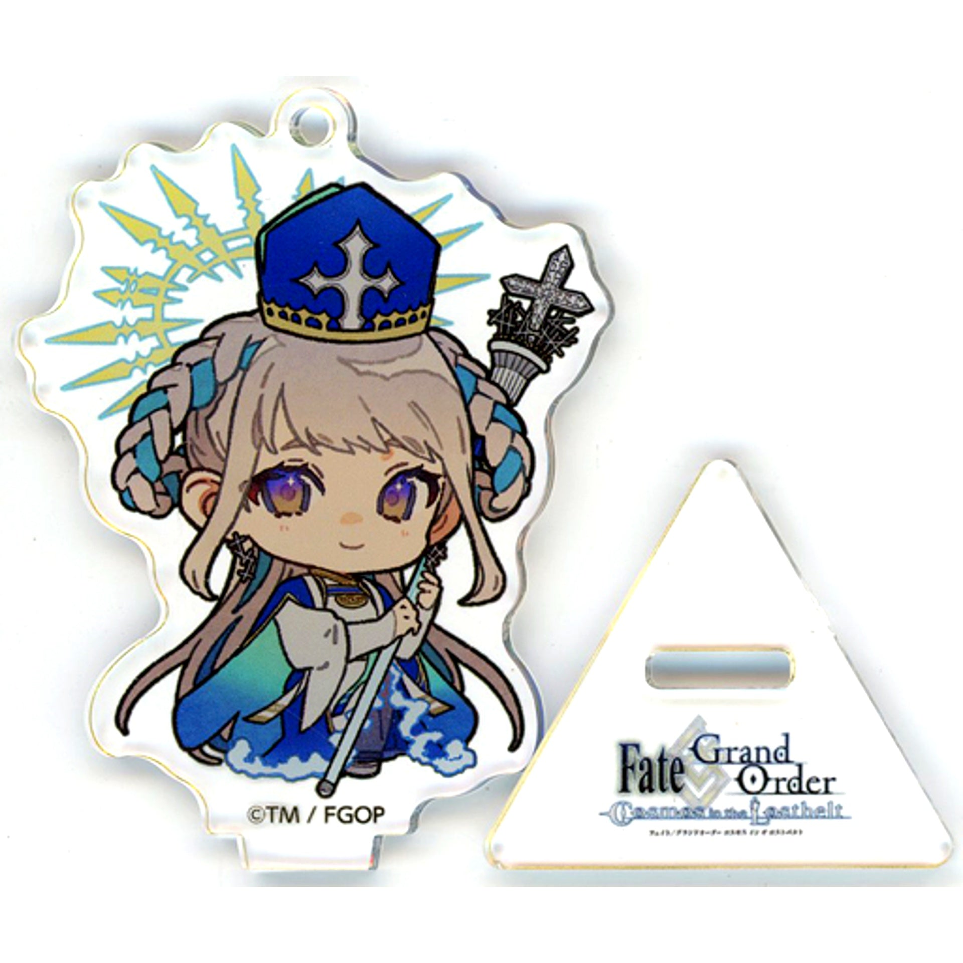 Ruler Johanna SD Mini Acrylic Mascot Fate/Grand Order AnimeJapan 2023 ANIPLEX+ Mail Order Goods [USED]