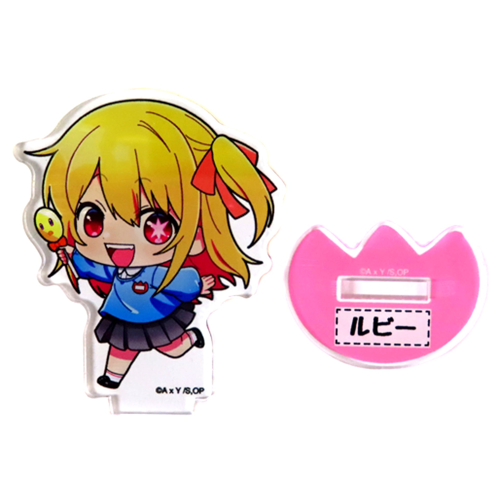 Ruby Hoshino Oshi no Ko x #Oshi to Ame Mini Character Acrylic Stand [USED]