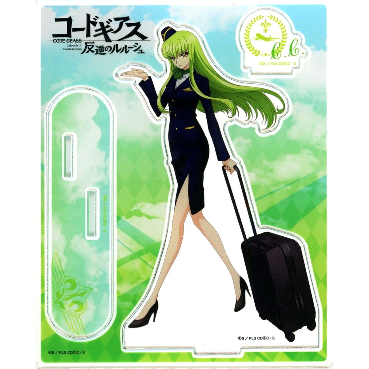 C.C. Airport Ver. Code Geass Lelouch of the Rebellion Acrylic Stand [USED]