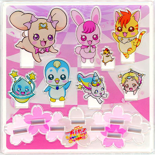 Group Acrylic Stand Movie Pretty Cure Miracle Leap A Wonderful Day with Everyone [USED]