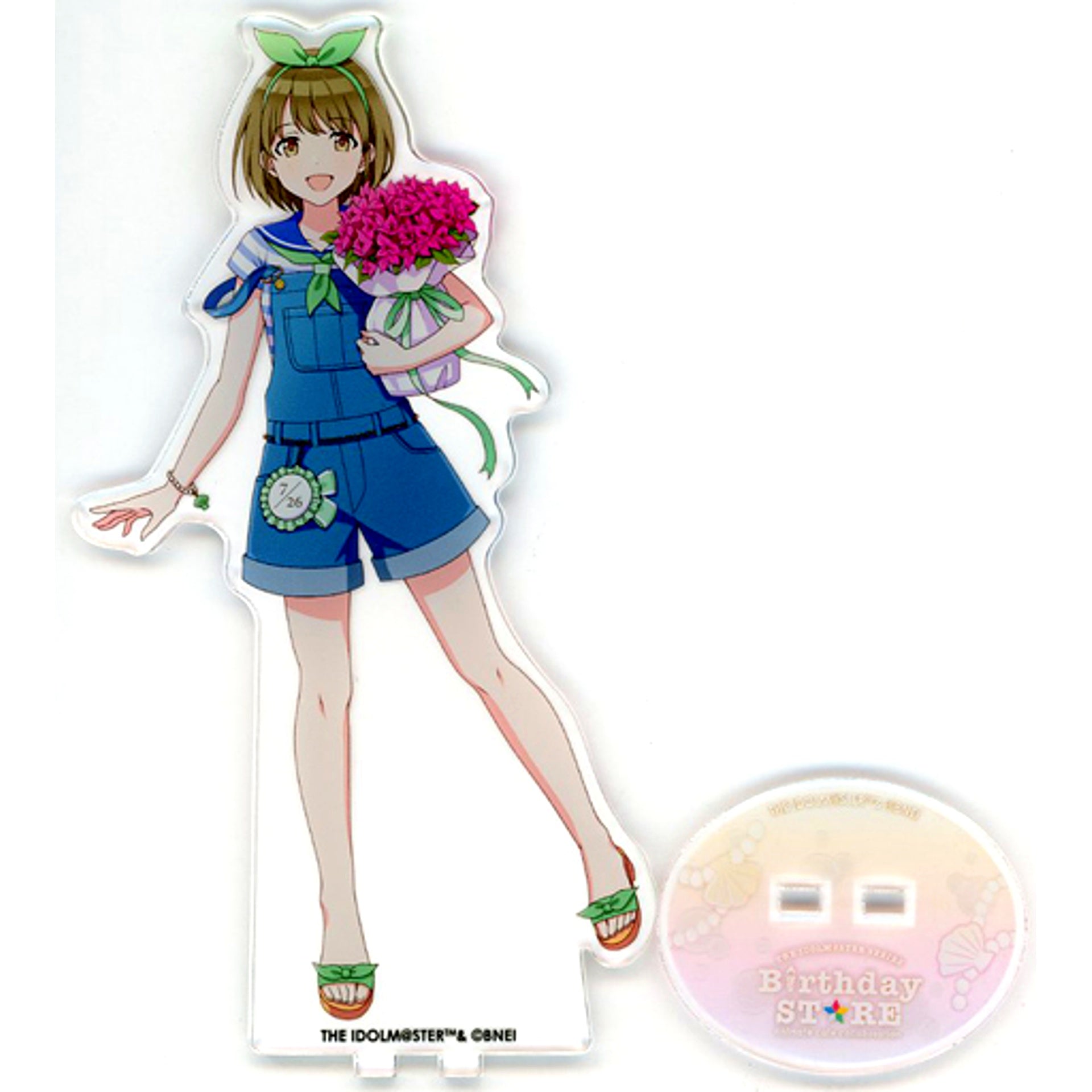Nichika Nanakusa THE IDOLM@STER SERIES Drawn Acrylic Stand Birthday STORE July [USED]