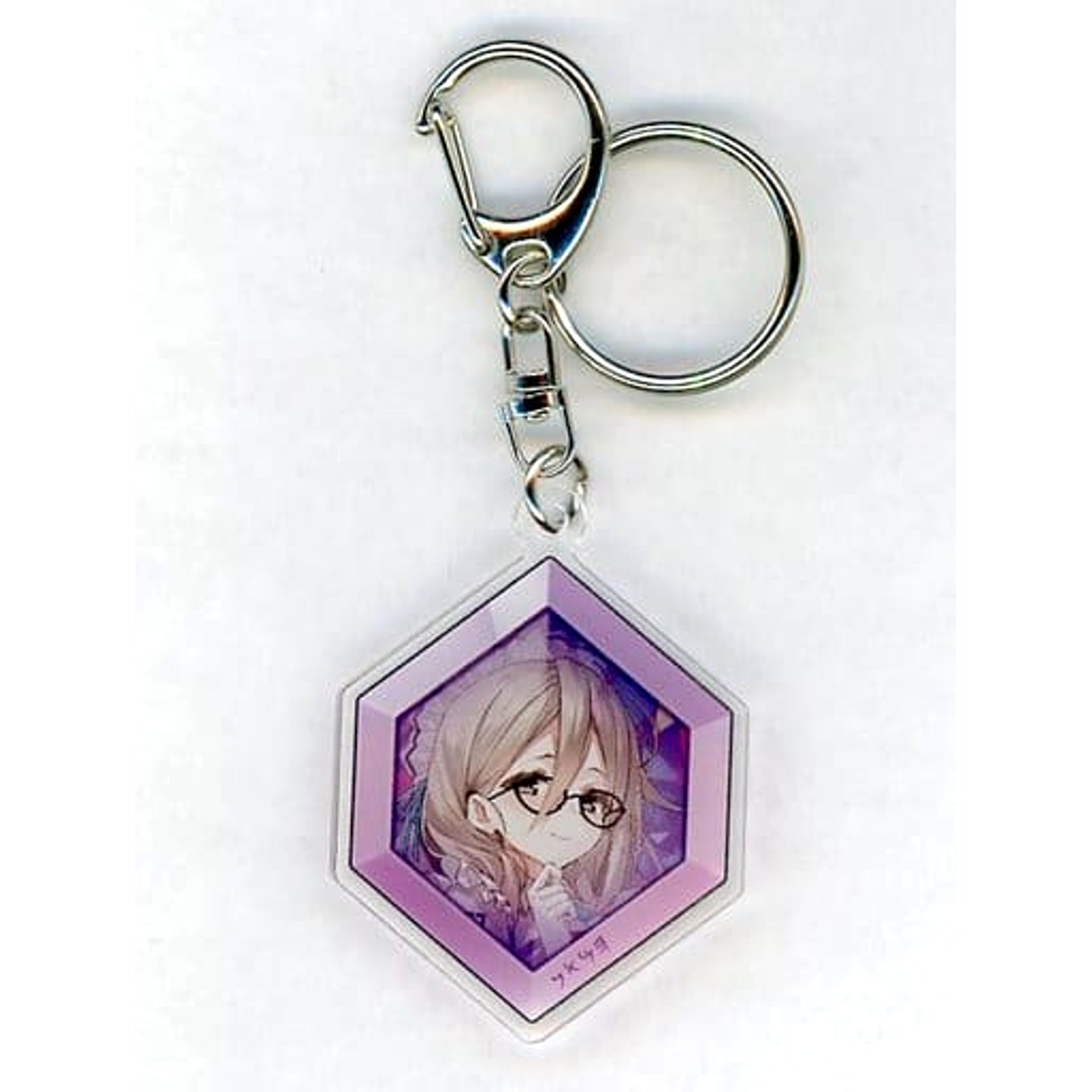 Blue Archive Akane Murokasa Divine Fragment Acrylic Keychain ANIPLUS Korea Exclusive Keychains [USED]