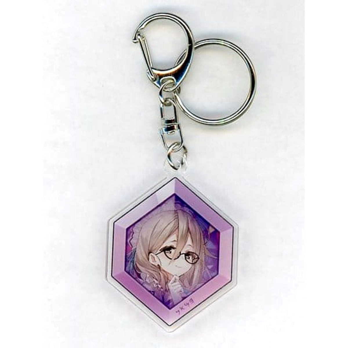 Blue Archive Akane Murokasa Divine Fragment Acrylic Keychain ANIPLUS Korea Exclusive Keychains [USED]