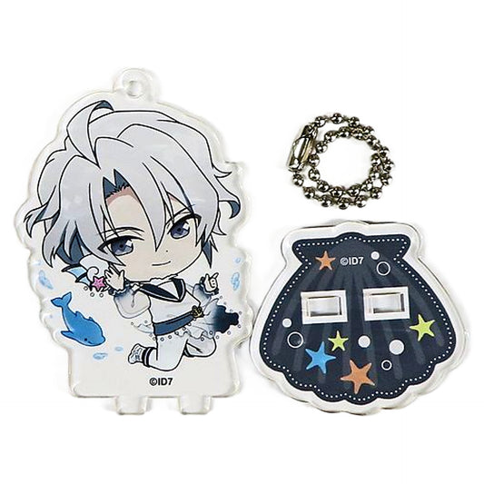 IDOLiSH7 Gaku Yaotome Trading Acrylic Stand Keychain Dream Sailing Ver. Trigger & Re:Vale animate cafe Limited Keychains [USED]