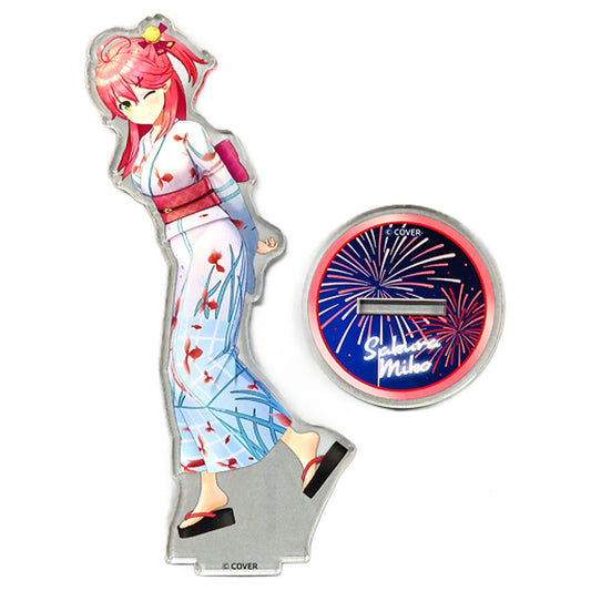 Sakura Miko VTuber Hololive 3D Acrylic Stand Smiley Harmony Ver. Hololive Summer 2023 Exclusive [USED]