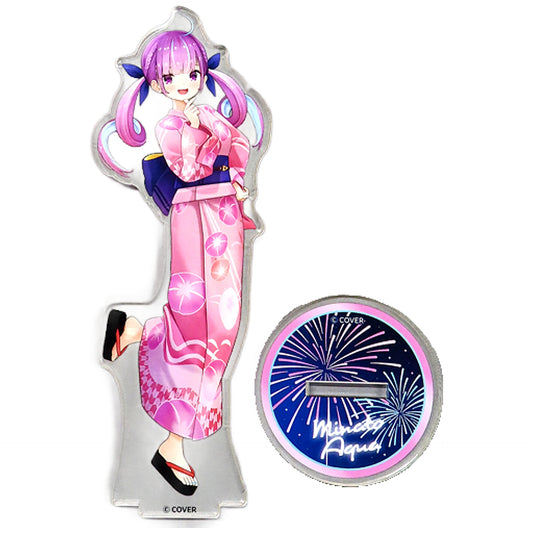 Minato Aqua VTuber Hololive 3D Acrylic Stand Smiley Harmony Ver. Hololive Summer 2023 Exclusive [USED]