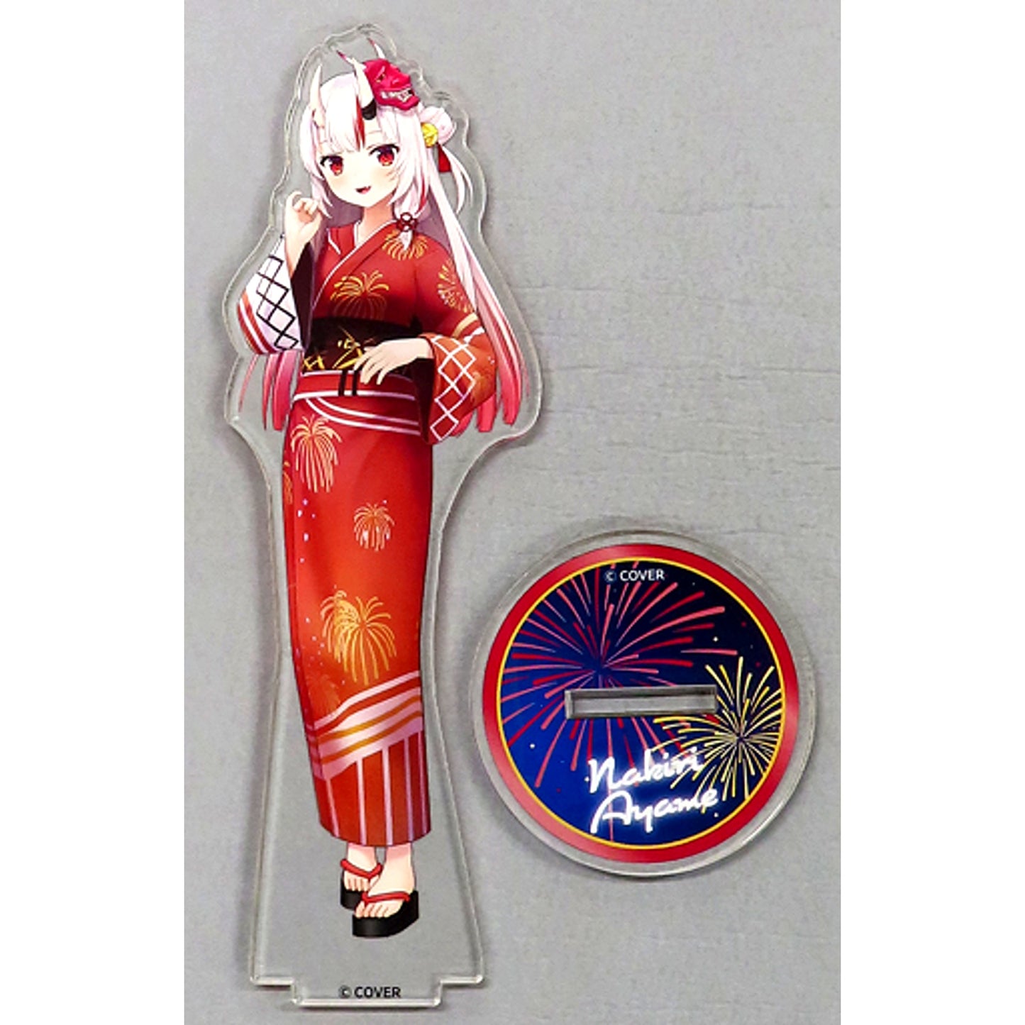 Nakiri Ayame 3D Acrylic Stand Smiley Harmony Ver. VTuber hololive hololive Summer 2023 [USED]