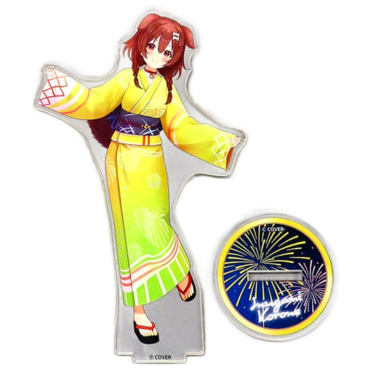 Inugami Korone VTuber Hololive 3D Acrylic Stand Smiley Harmony Ver. Hololive Summer 2023 Exclusive [USED]