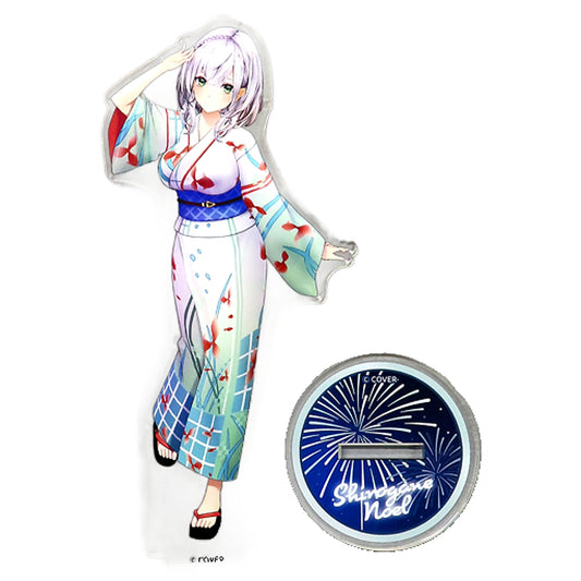 VTuber Hololive Shirogane Noel 3D Acrylic Stand Smiley Harmony Ver. Hololive Summer 2023 Exclusive Acrylic Stands [USED]