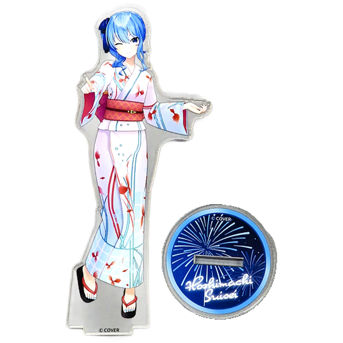 Hoshimachi Suisei VTuber Hololive 3D Acrylic Stand Smiley Harmony Ver. Hololive Summer 2023 Exclusive [USED]