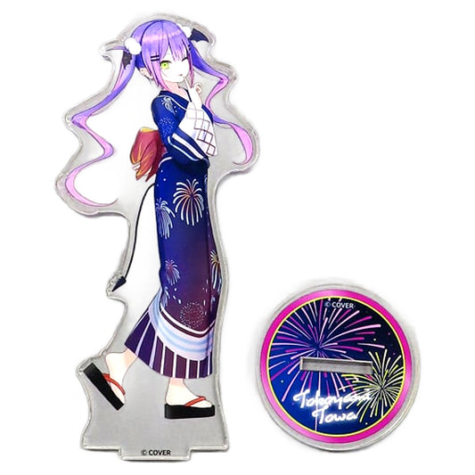 VTuber Hololive Tokoyami Towa 3D Acrylic Stand Smiley Harmony Ver. Hololive Summer 2023 Exclusive Acrylic Stands [USED]