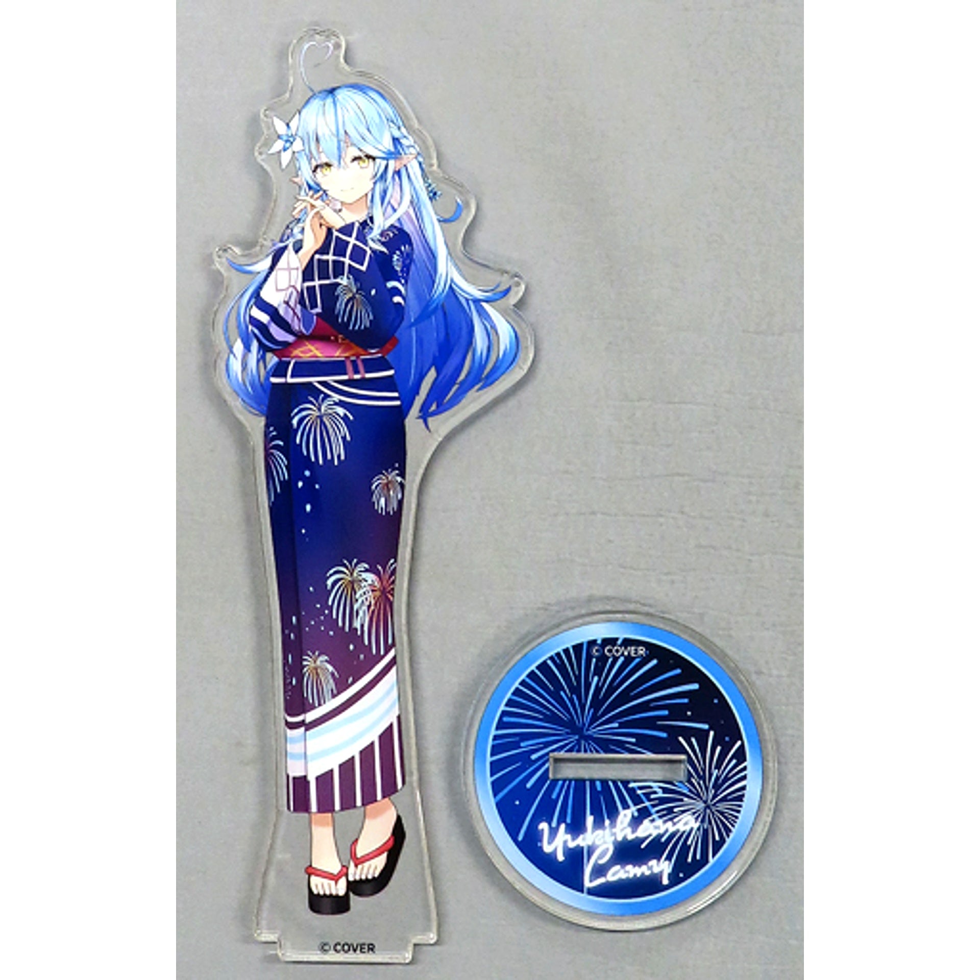 Yukihana Lamy Smiley Harmony Ver. VTuber Hololive 3D Acrylic Stand Hololive Summer 2023 [USED]