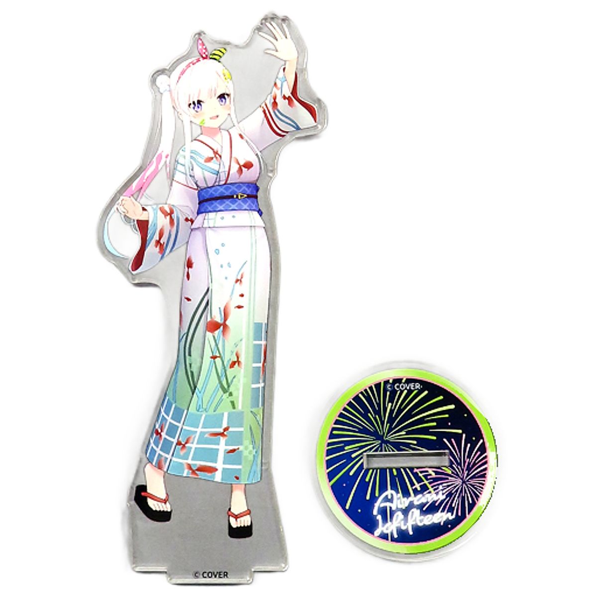 VTuber Hololive Airani Iofifteen 3D Acrylic Stand Smiley Harmony Ver. Hololive Summer 2023 Exclusive Acrylic Stands [USED]