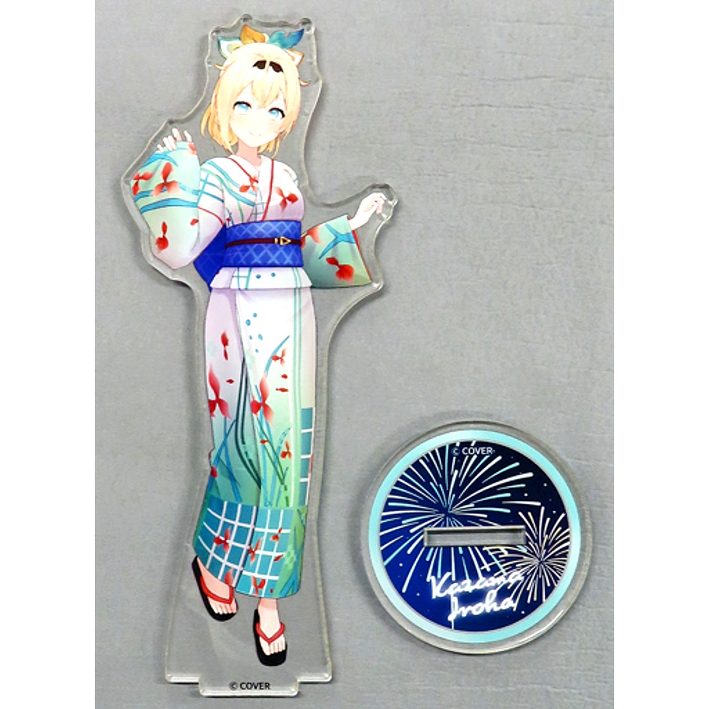 Kazama Iroha 3D Acrylic Stand Smiley Harmony Ver. VTuber hololive hololive Summer 2023 [USED]