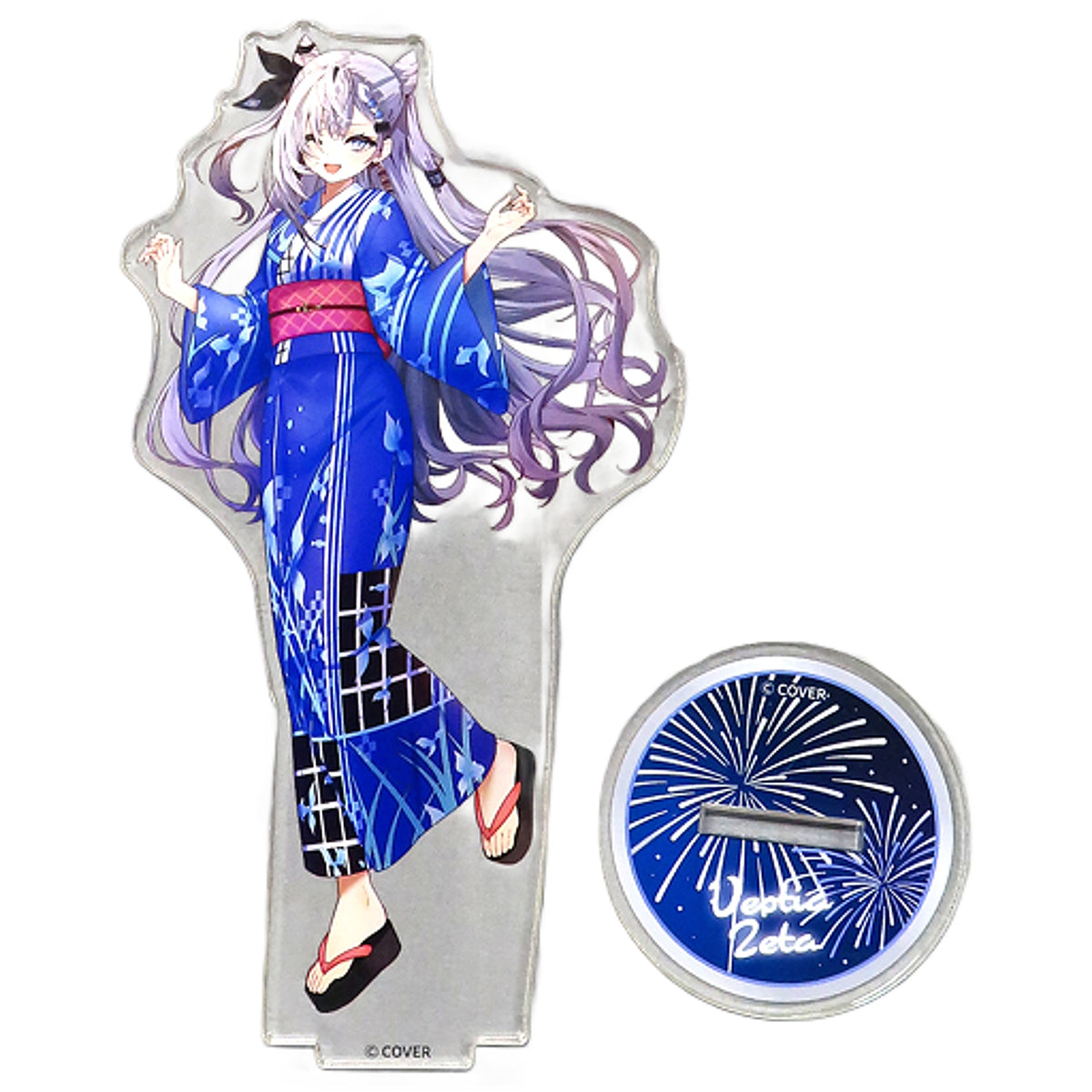 VTuber Hololive Vestia Zeta 3D Acrylic Stand Smiley Harmony Ver. Hololive Summer 2023 Exclusive Acrylic Stands [USED]