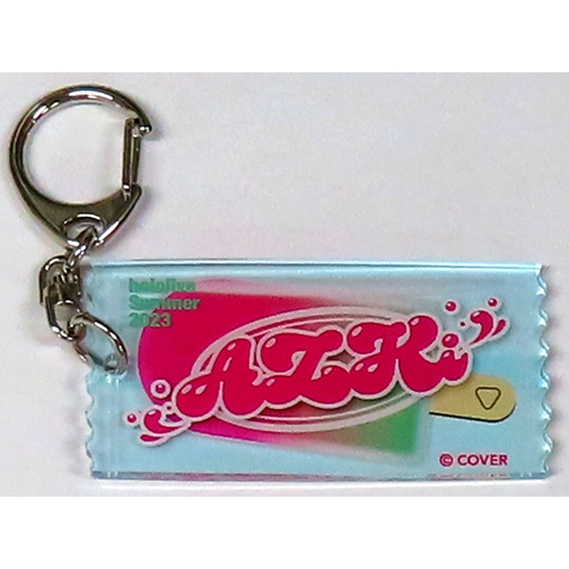 AZKi hololive Random Acrylic Name Keychain Gen 0 1 2 Gamers hololive Summer 2023 [USED]