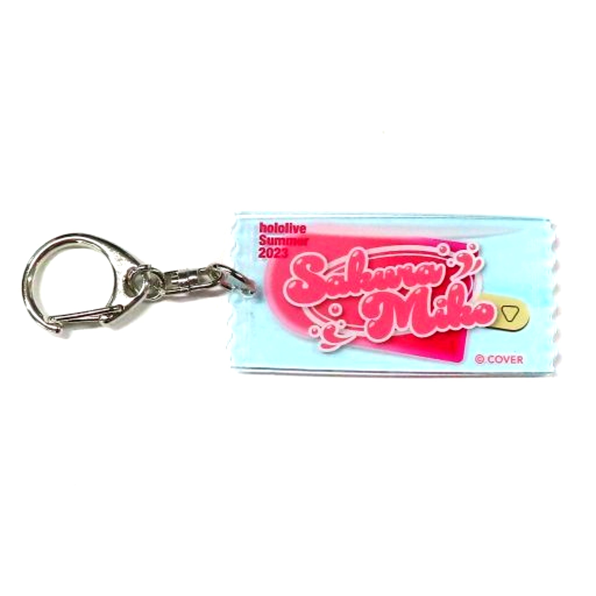 Sakura Miko hololive Random Acrylic Name Keychain Gen 0 1 2 Gamers hololive Summer 2023 [USED]