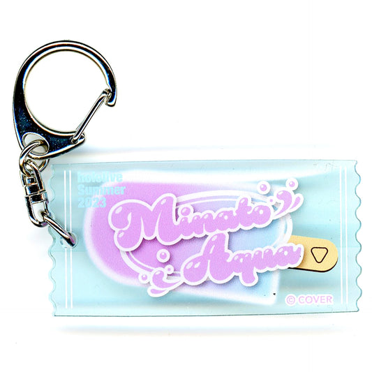 Minato Aqua hololive Random Acrylic Name Keychain Gen 0 1 2 Gamers hololive Summer 2023 [USED]