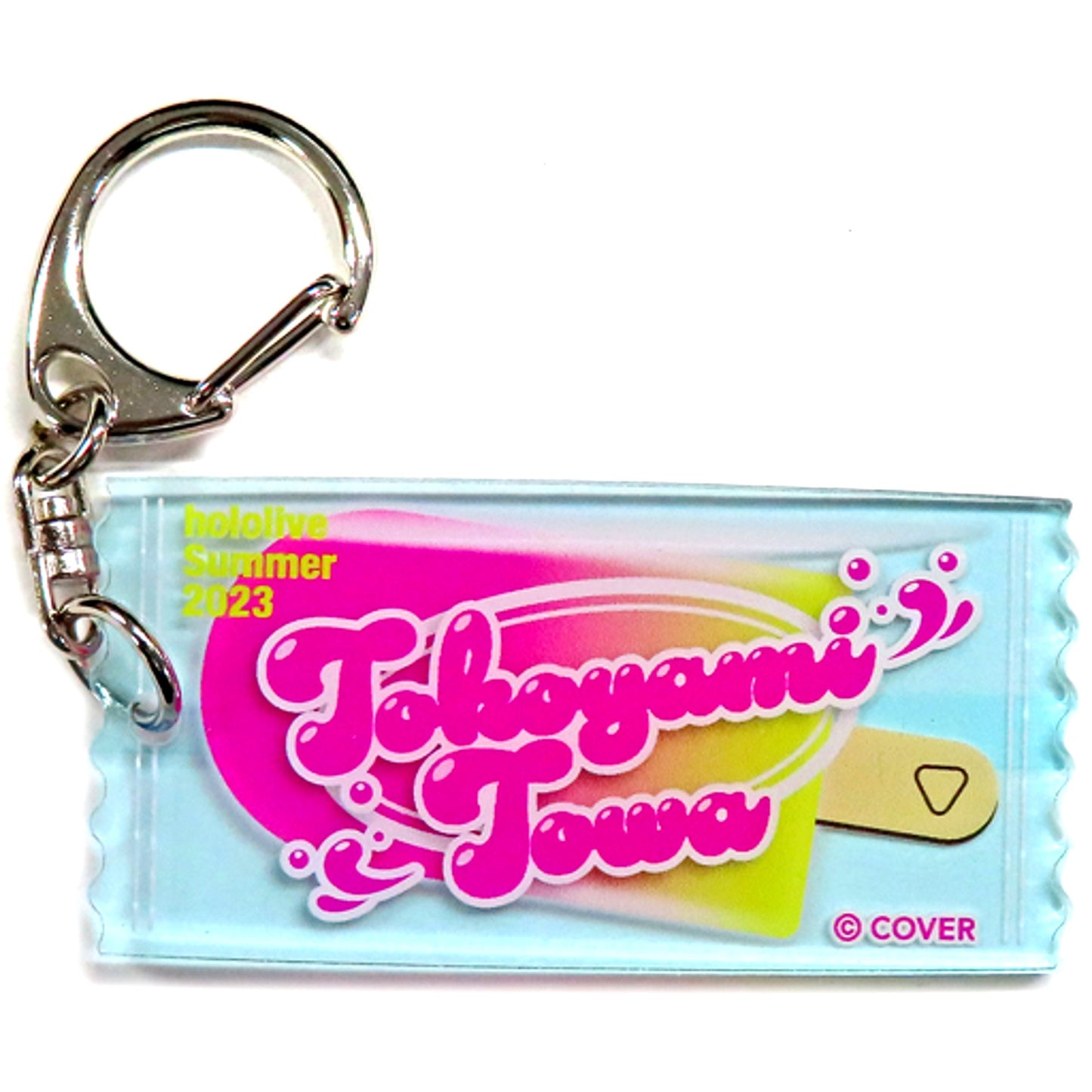 Tokoyami Towa hololive Random Acrylic Name Keychain 3rd 4th 5th holoX hololive Summer 2023 [USED]