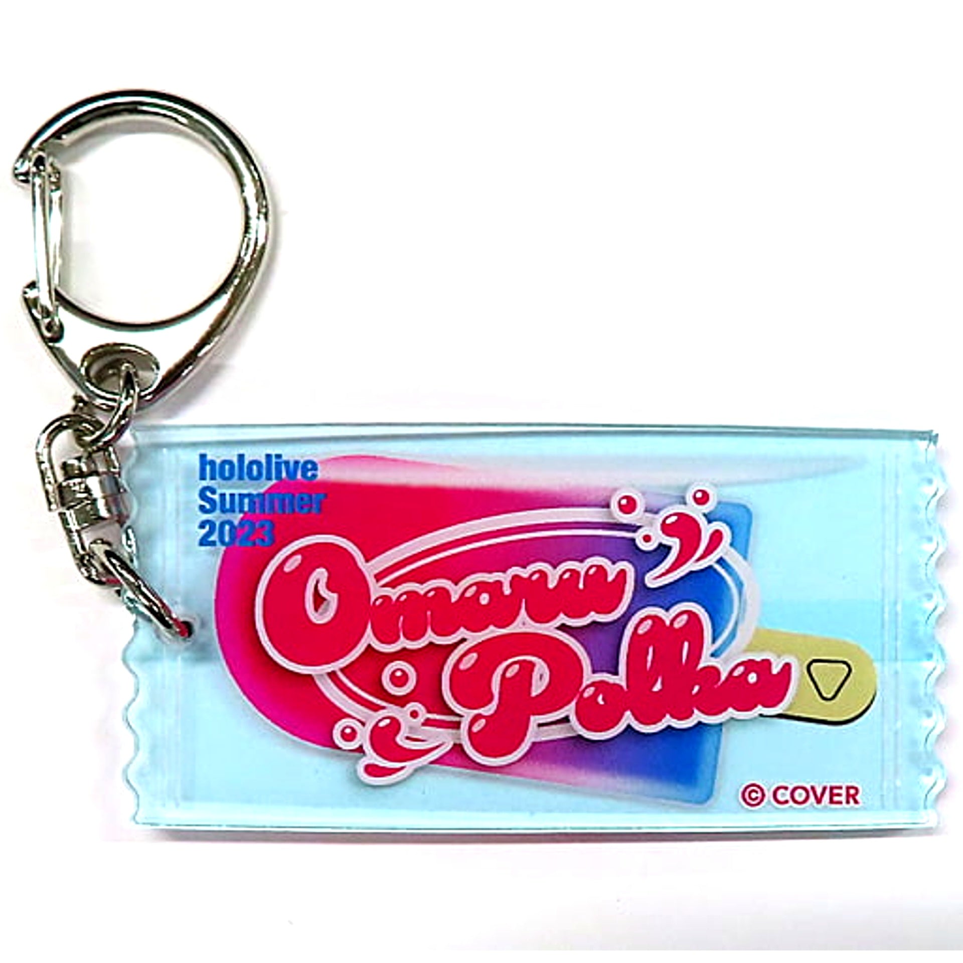 Omaru Polka hololive Random Acrylic Name Keychain 3rd 4th 5th holoX hololive Summer 2023 [USED]
